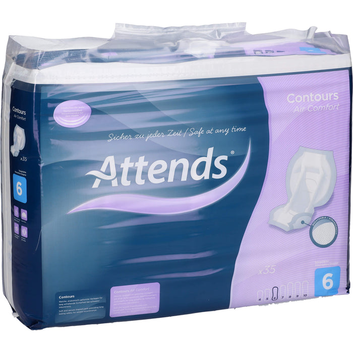 Attends Contours Air Comfort 6 Vorlagen, 35 St. Beutel