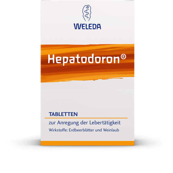 WELEDA Hepatodoron zur Anregung der Lebertätigkeit Tabletten, 200 pcs. Tablets