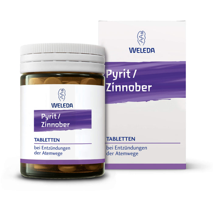 Pyrit Zinnober WELEDA Tbl., 80 pc Tablettes