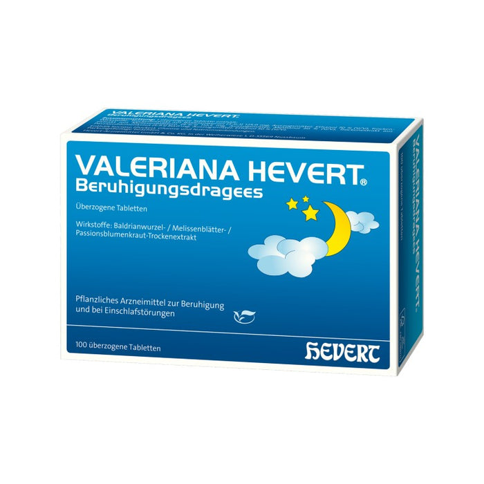 Valeriana Hevert Beruhigungsdragees, 100 pcs. Tablets