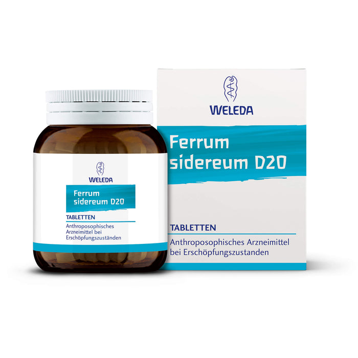 Ferrum sidereum D20 WELEDA Tabletten, 80 pcs. Tablets