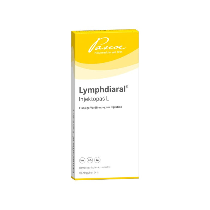 Lymphdiaral-Injektopas L Ampullen, 10 pcs. Ampoules