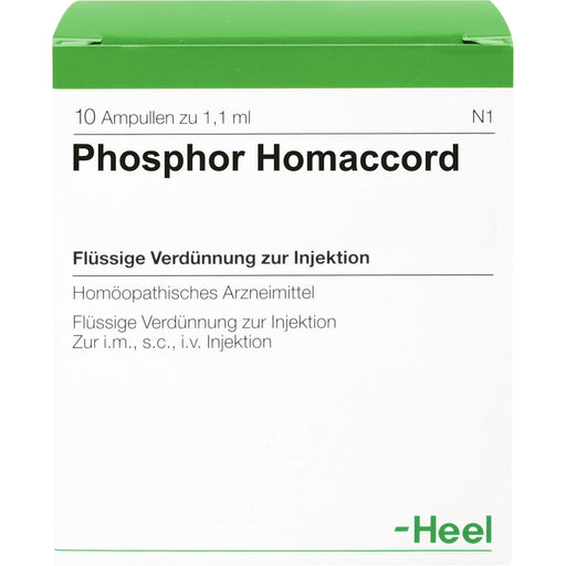 Phosphor-Homaccord Injektionslösung, 10 St. Ampullen