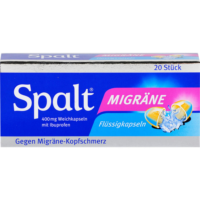 Spalt Migräne Flüssigkapseln, 20 pc Capsules