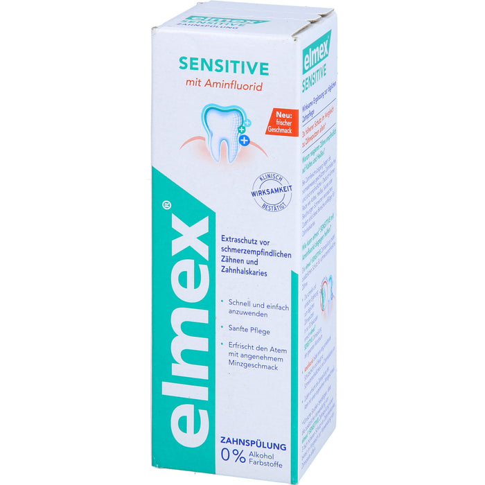 Elmex Sensitiv Zahnspülung, 100 ml Solution