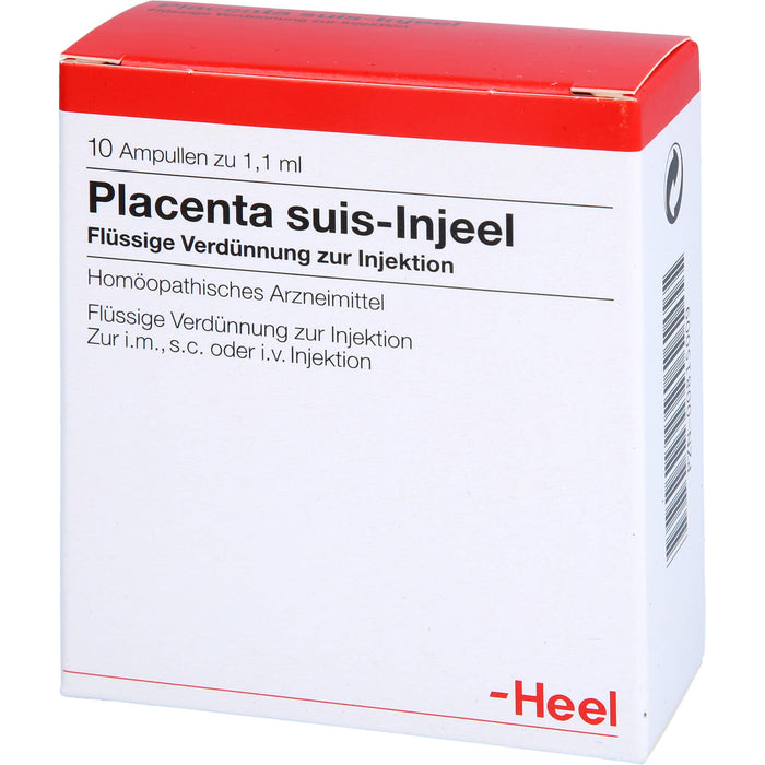 Placenta suis-Injeel flüssige Verdünnung, 10 pcs. Ampoules