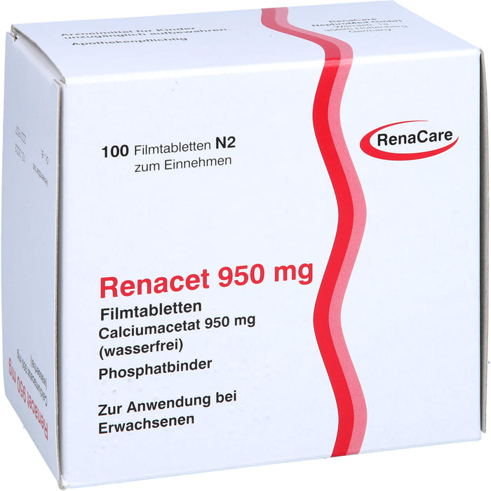 Renacet 950 mg Filmtabletten, 100 St FTA