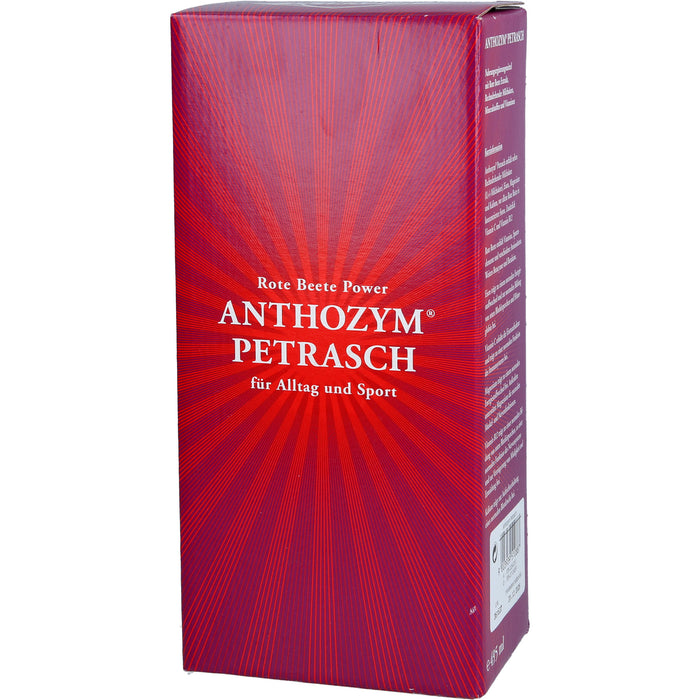 ANTHOZYM PETRASCH alkoholfrei Rote Beete Power Flüssigkeit, 500 ml Solution