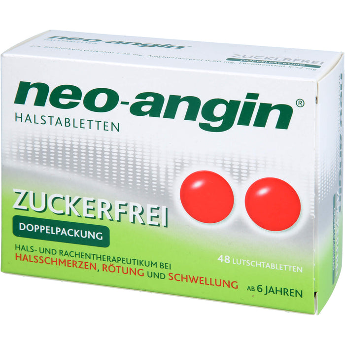 neo-angin Halstabletten zuckerfrei, 48 pcs. Tablets