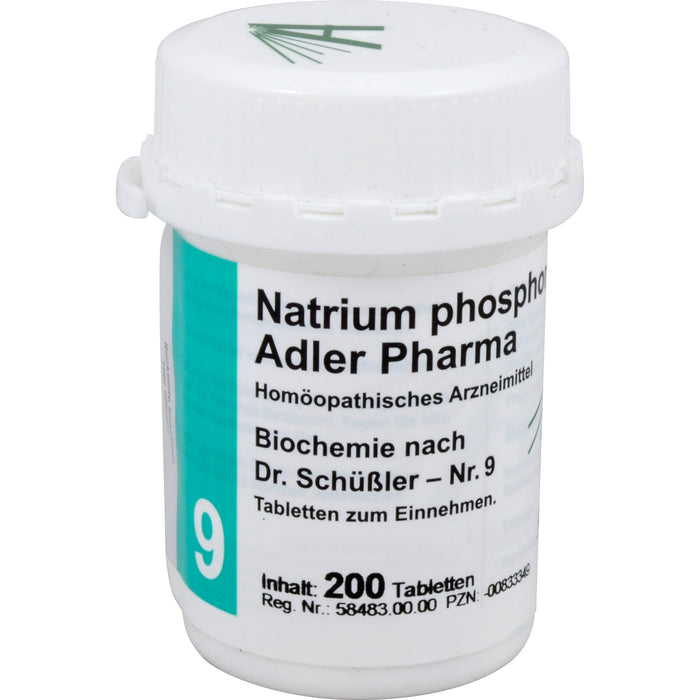 Biochemie Adler 9 Natrium phosphoricum D6 Tbl., 200 St TAB