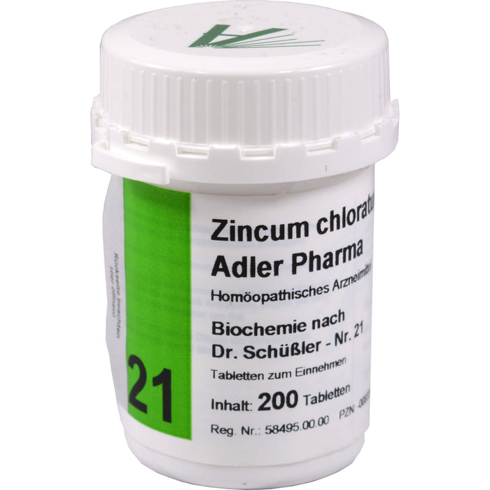 Biochemie Adler 21 Zincum chloratum D12 Tbl., 200 St TAB