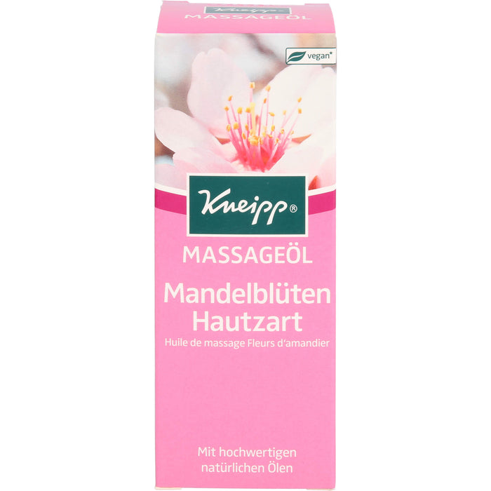 Kneipp pflegendes Massageöl Mandelblüten Hautzart, 100 ml Öl