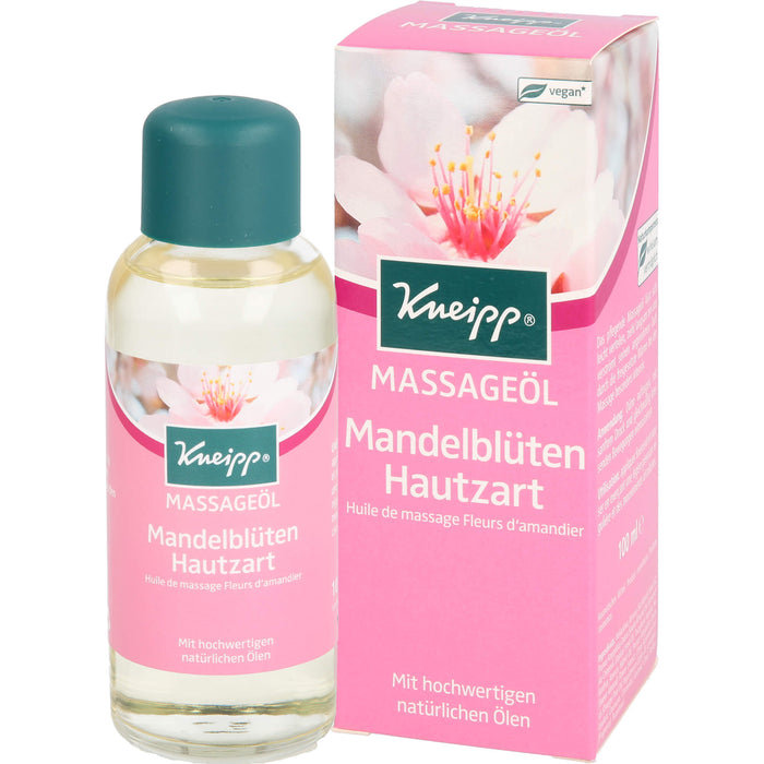 Kneipp pflegendes Massageöl Mandelblüten Hautzart, 100 ml Öl