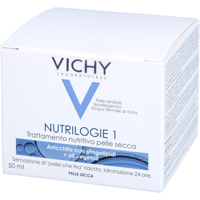 VICHY Nutrilogie 1 Intensiv-Aufbaupflege für trockene Haut, 50 ml Crème