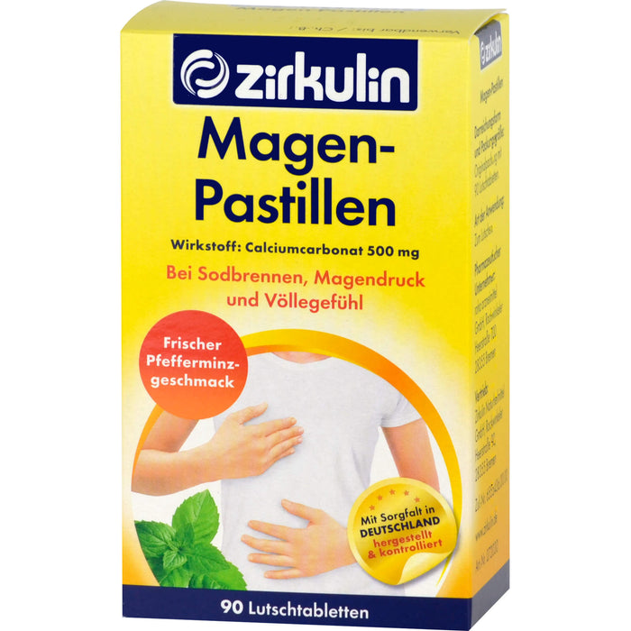 ZIRKULIN MAGEN PASTILLEN, 90 pcs. Tablets