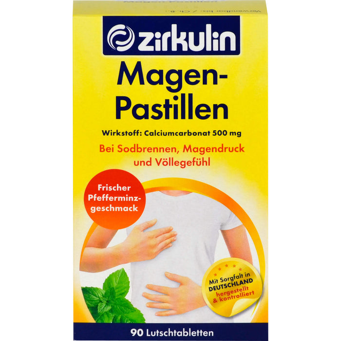 ZIRKULIN MAGEN PASTILLEN, 90 pcs. Tablets