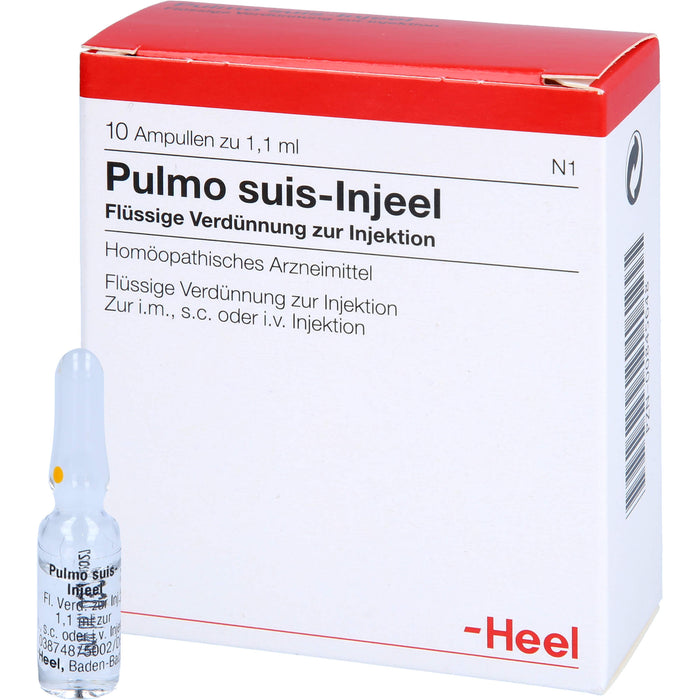 Pulmo suis-Injeel Inj.-Lsg., 10 pc Ampoules