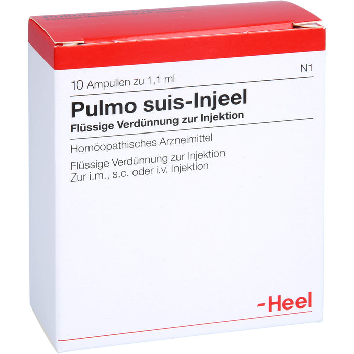 Pulmo suis-Injeel Inj.-Lsg., 10 pcs. Ampoules