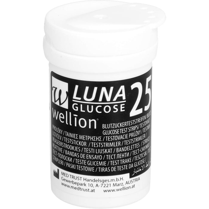 Wellion Luna Blutzuckerteststreifen, 50 pcs. Test strips