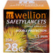 Wellion Safetylancets 28G Sicherheitseinmallanz, 200 St LAN