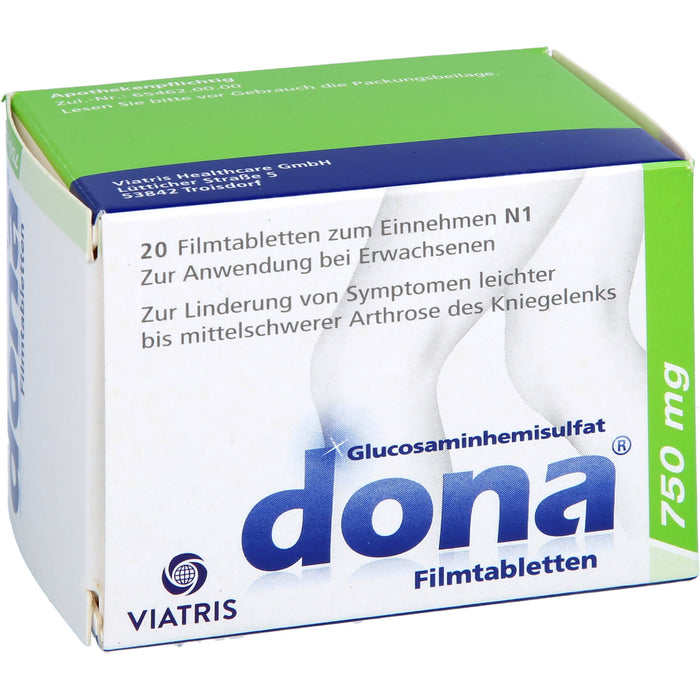 dona 750 mg Filmtabletten, 20 pc Tablettes