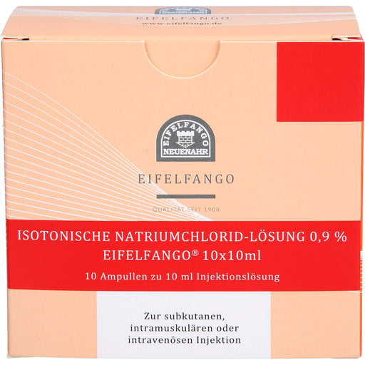 EIFELFANGO Isotonische Natriumchlorid-Lösung 0,9 %  Ampullen 10 ml, 100 ml Lösung