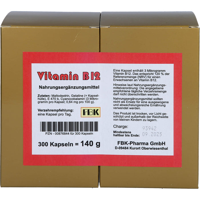 Vitamin B12, 300 St KAP