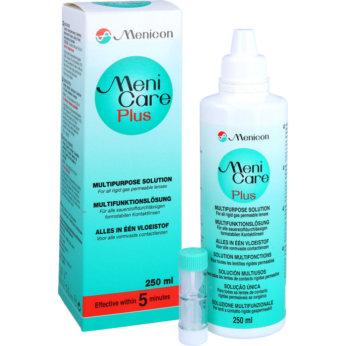 Meni Care Plus Kontaktlinsenpflegemittel, 250 ml Lösung