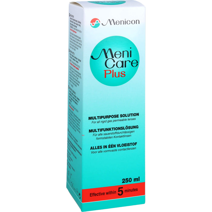 Meni Care Plus Kontaktlinsenpflegemittel, 250 ml Lösung