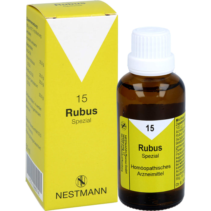 Nestmann Nr. 15 Rubus Spezial Tropfen, 50 ml Solution