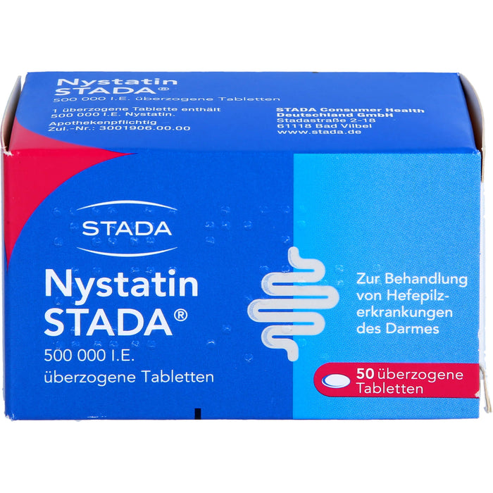 Nystatin STADA Tabletten, 50 St. Tabletten