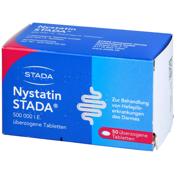 Nystatin STADA Tabletten, 50.0 St. Tabletten
