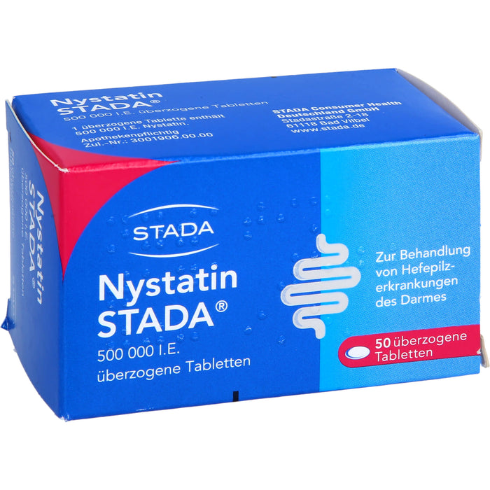 Nystatin STADA Tabletten, 50 pcs. Tablets