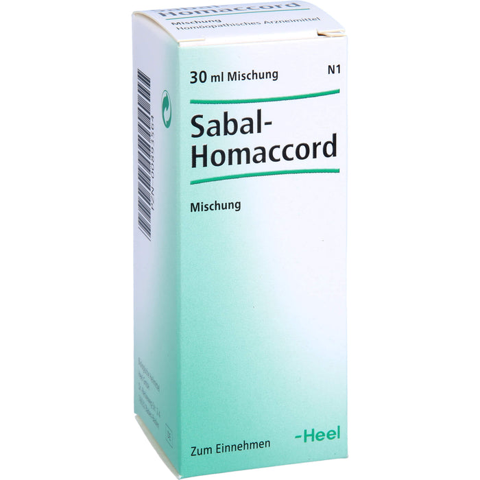 Sabal-Homaccord Tropf., 30 ml Solution