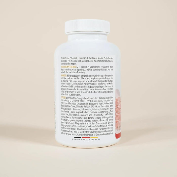 MITOCHONDRIEN FORMULA SPORT MITOcare, 240 pcs. Capsules