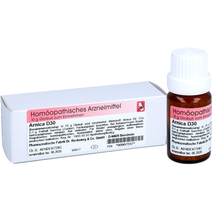 Arnica D30 Reckeweg Glob., 10 g GLO