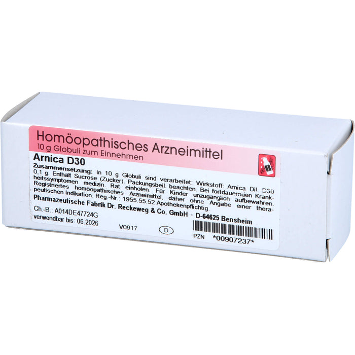 Arnica D30 Reckeweg Glob., 10 g GLO
