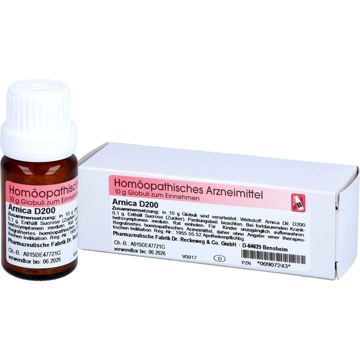 Dr. Reckeweg Arnica D200 Globuli, 10 g Globuli