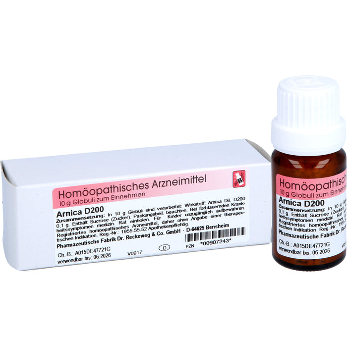 Dr. Reckeweg Arnica D200 Globuli, 10 g Globuli