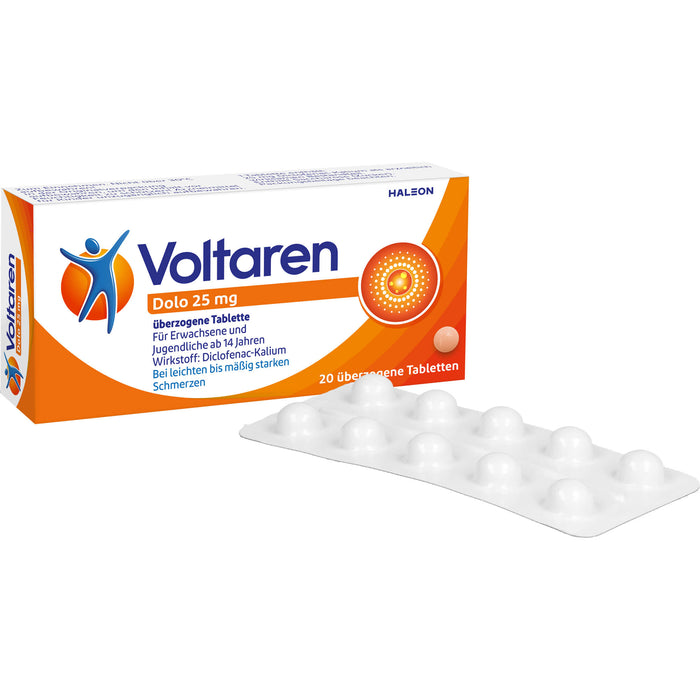 Voltaren Dolo 25 mg Tabletten, 20 St. Tabletten