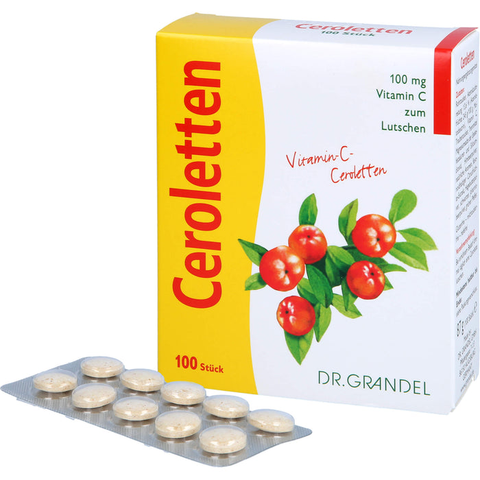 Dr. Grandel Ceroletten, 100 pc Tablettes