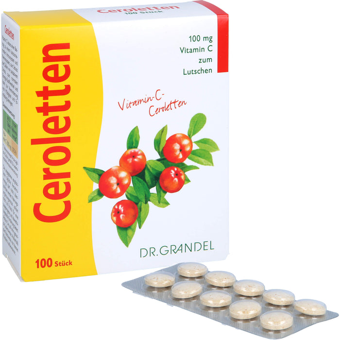 Dr. Grandel Ceroletten, 100 pc Tablettes