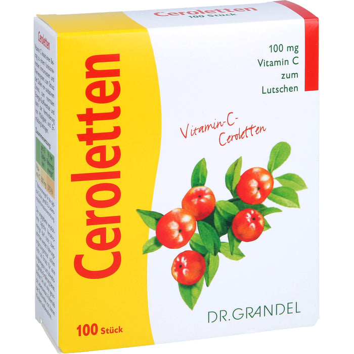 Dr. Grandel Ceroletten, 100 pc Tablettes