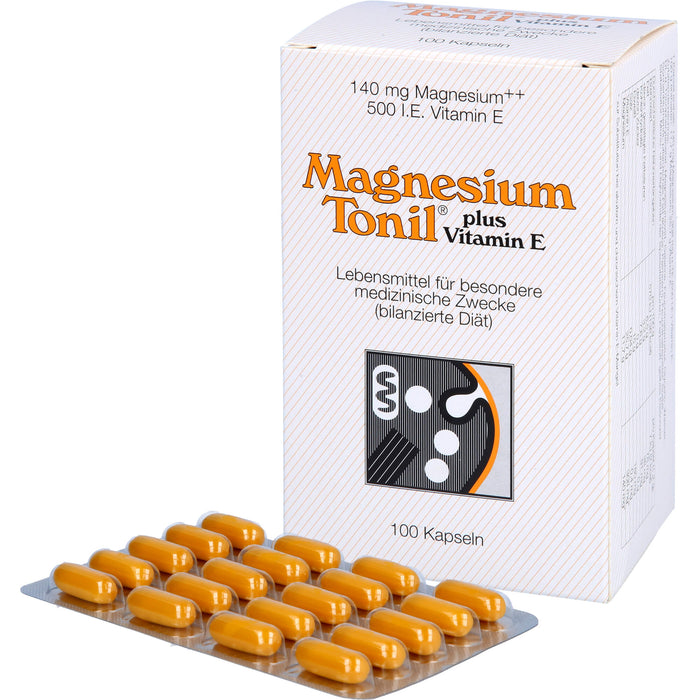 Magnesium Tonil plus Vitamin E, 100 pcs. Capsules