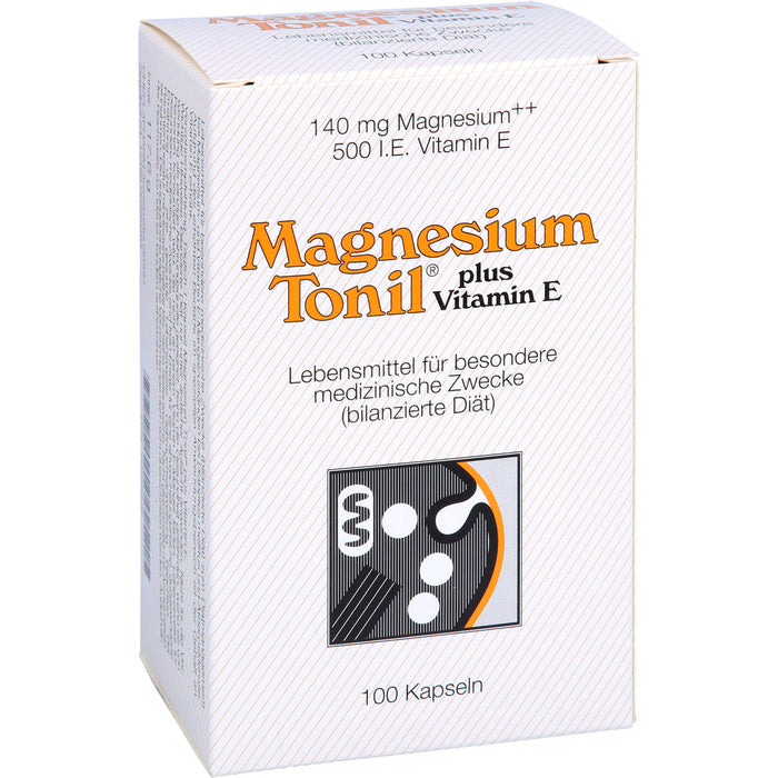 Magnesium Tonil plus Vitamin E, 100 pc Capsules