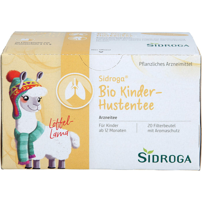 Sidroga Bio Kinder Hustentee, 20 St. Filterbeutel