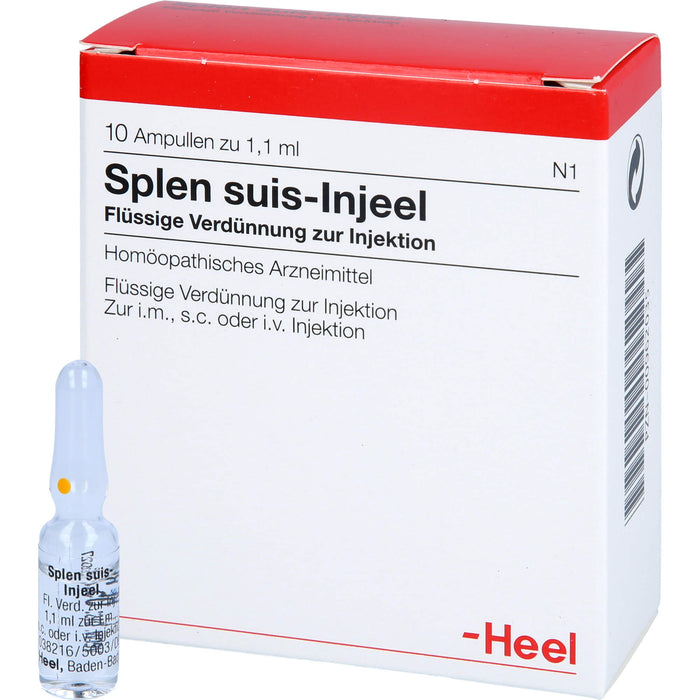 Splen suis-Injeel Inj.-Lsg., 10 pcs. Ampoules