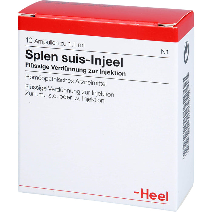Splen suis-Injeel Inj.-Lsg., 10 pcs. Ampoules