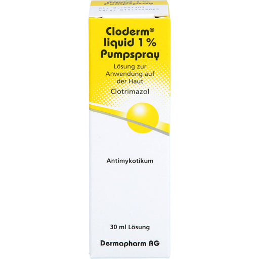 Cloderm Liquid 1 % Pumpspray Antimykotikum, 30 ml Lösung