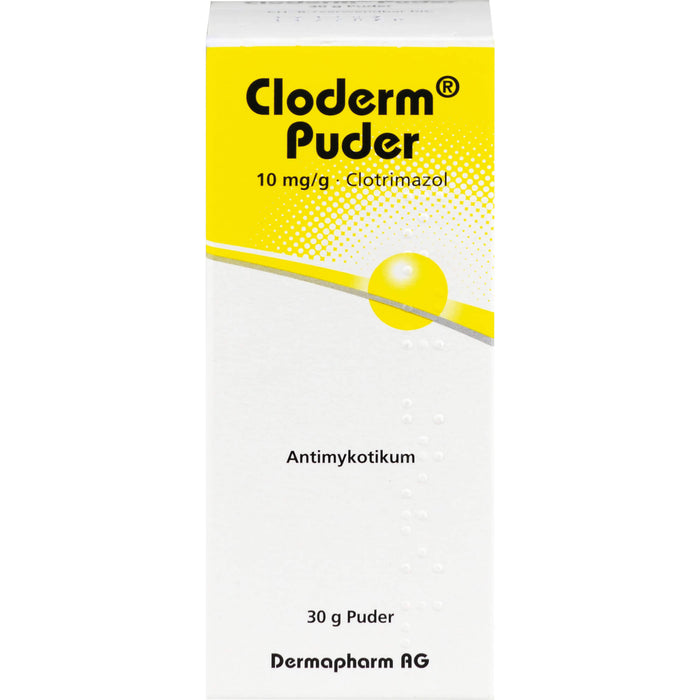 Cloderm Puder Antimykotikum, 30 g Poudre